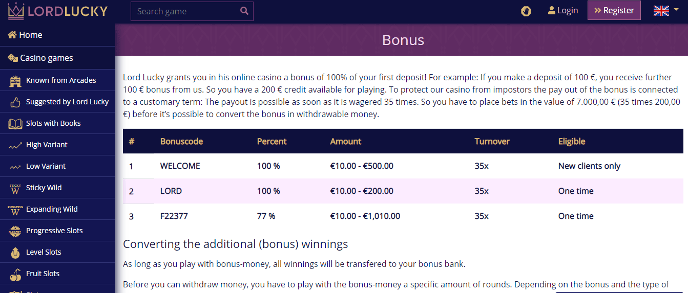 Eye of Horus, Kostenlose Demonstration & via Echtgeld zum besten geben